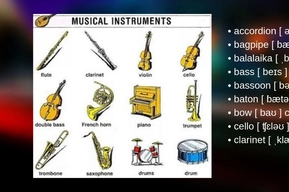 Лексика по теме музыка на английском языке: список слов, перевод