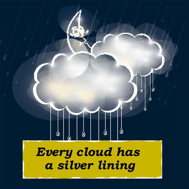 Every cloud has a silver lining: что означает идиома, перевод на русский